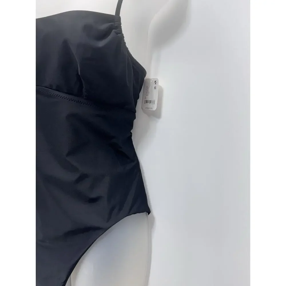 Galamaar One Piece Black Free People Swimsuit Women’s Size XL NWT Made In USA